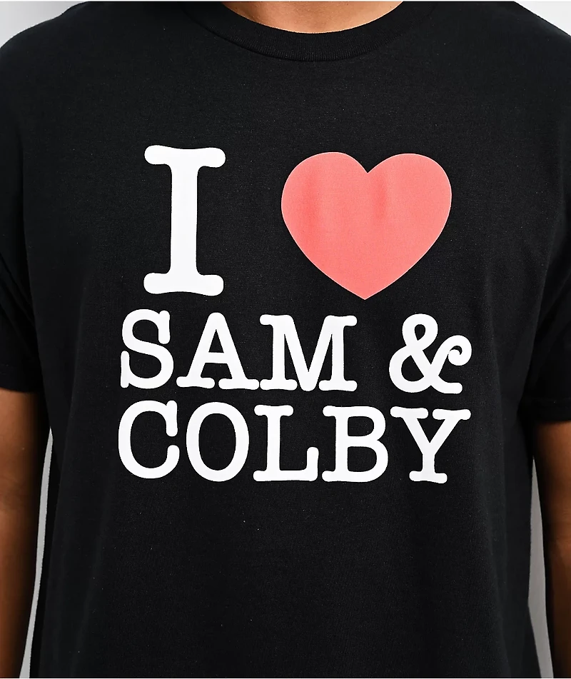 XPLR Love Black T-Shirt