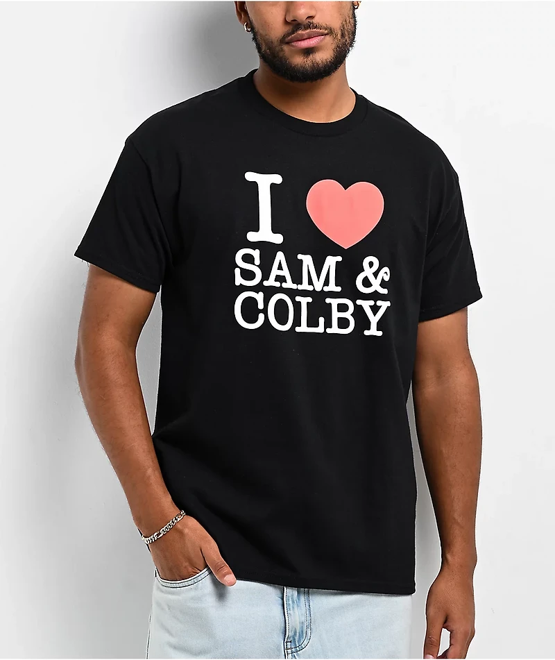 XPLR Love Black T-Shirt