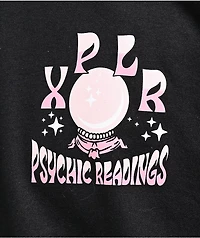 XPLR Psychic Readings Black Long Sleeve T-Shirt