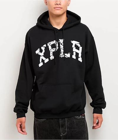 XPLR Shatter Black Hoodie