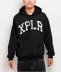 XPLR Shatter Black Hoodie