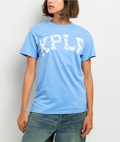 XPLR Shatter Blue T-Shirt
