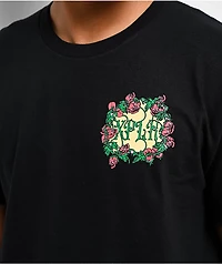 XPLR Skull Wreath Black T-Shirt