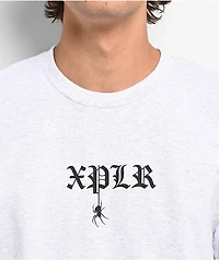 XPLR Spider Ash Grey T-Shirt