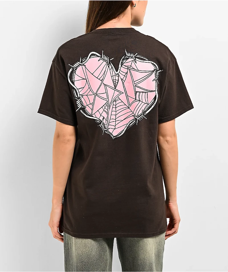 XPLR Webheart Brown T-Shirt