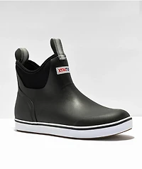 XTRATUF Black Ankle Deck Boots