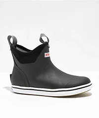 XTRATUF Womens Black Ankle Deck Boots
