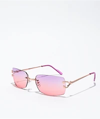 Y2K Pink & Purple Sunglasses