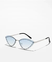 Y2K Studded Cat Eye Sunglasses