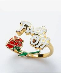 Yellow Owl Workshop F*ck Off Ring