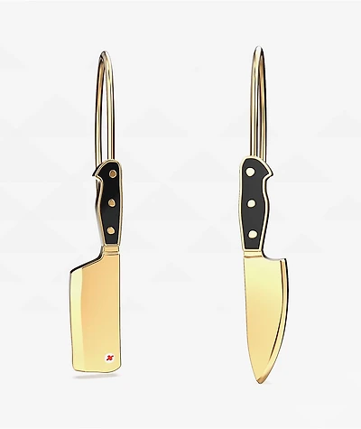 Yellow Owl Workshop Knife & Cleaver Earrings