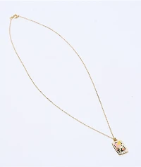 Yellow Owl Workshop Lovers Tarot Necklace