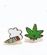 Yellow Owl Workshop Weed Stud Earrings