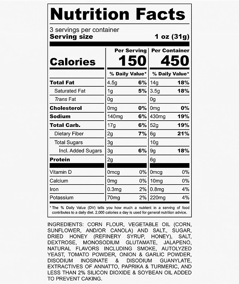 Yikes Hot Honey Chips