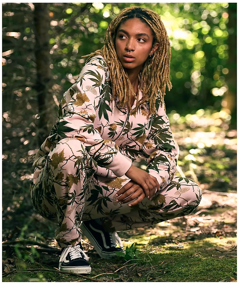 Your Highness Autumn Camo Pink Sweatpants