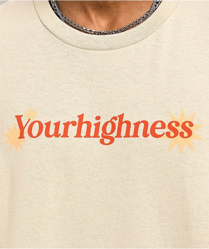 Your Highness Compost Natural T-Shirt
