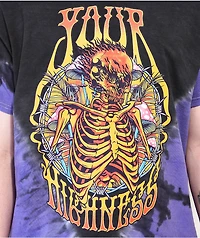 Your Highness Consciousness Black Tie Dye T-Shirt