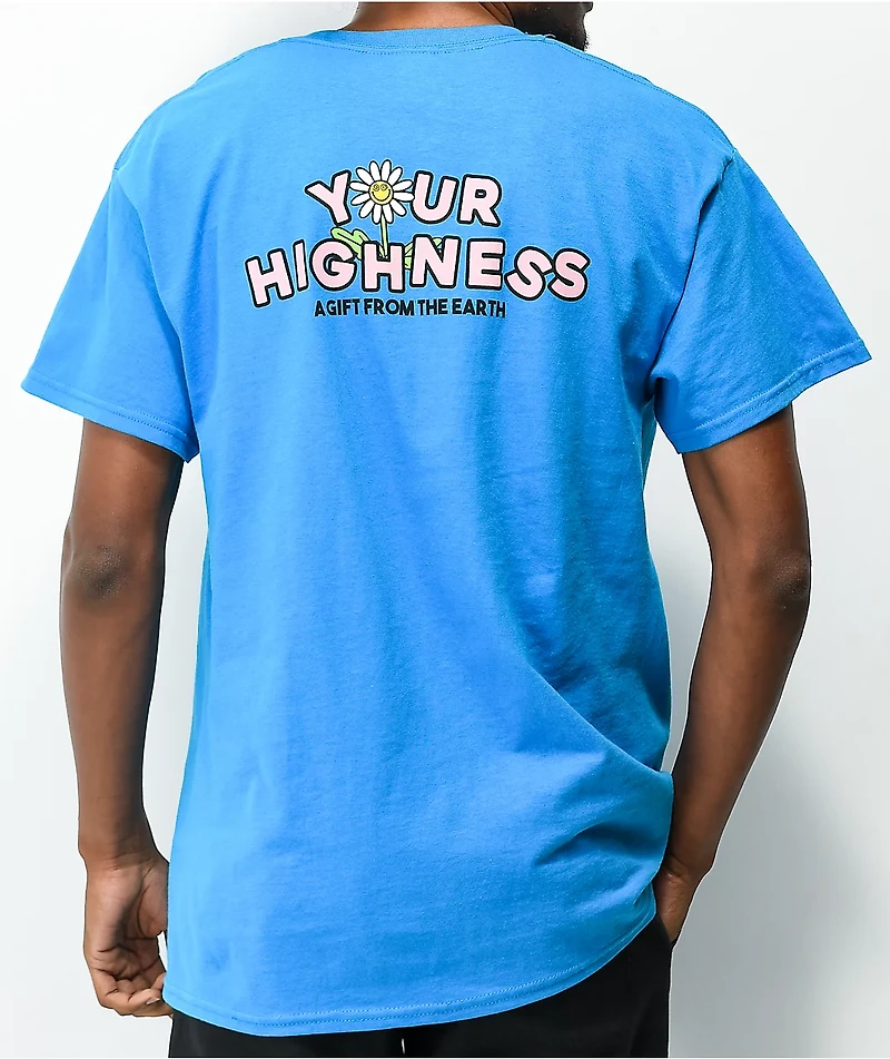Your Highness Don't Panic Light Blue T-Shirt