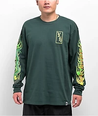 Your Highness Dragon Chaser Grey Long Sleeve T-Shirt