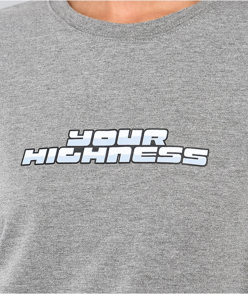 Your Highness Fairy Best Grey Layered Long Sleeve T-Shirt