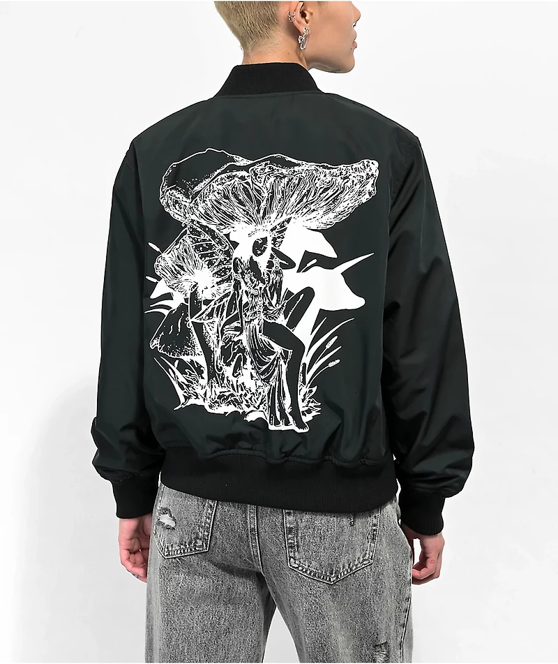 Your Highness Fairy Dream Black Bomber Jacket