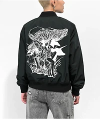Your Highness Fairy Dream Black Bomber Jacket