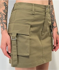 Your Highness Fairy Green Mini Cargo Skirt