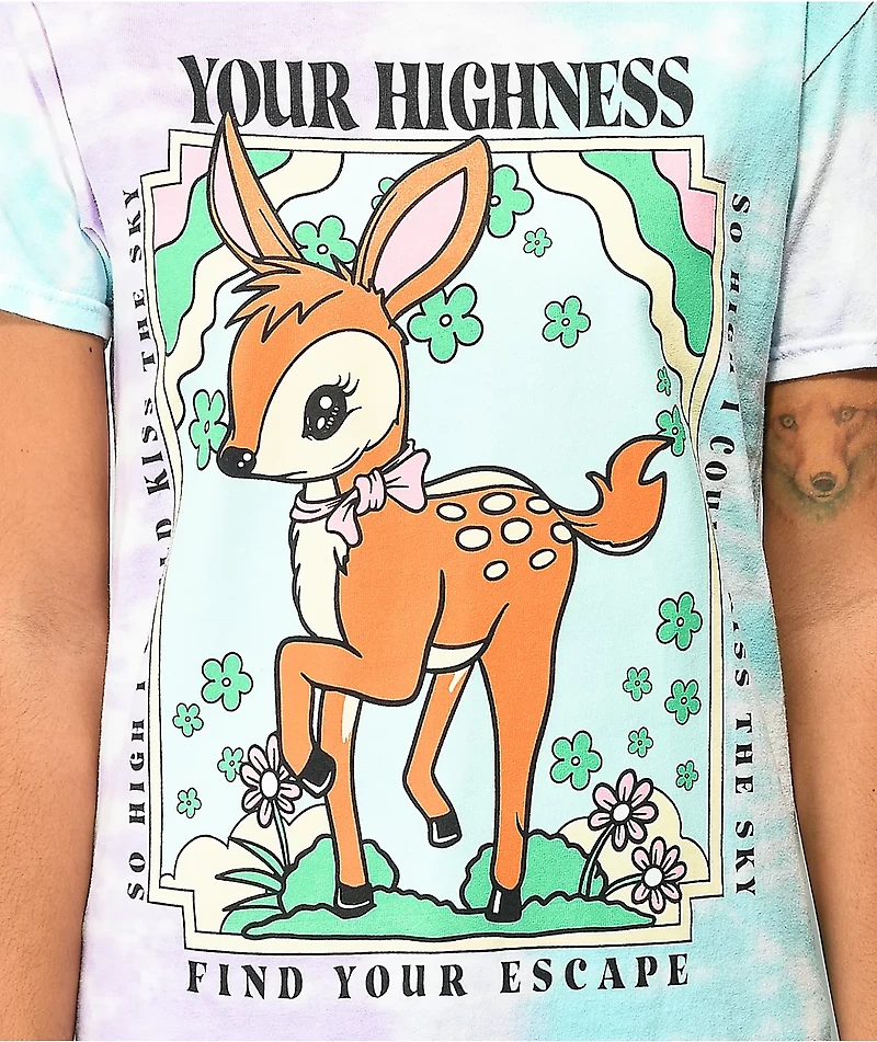Your Highness Find Escape Tie Dye T-Shirt