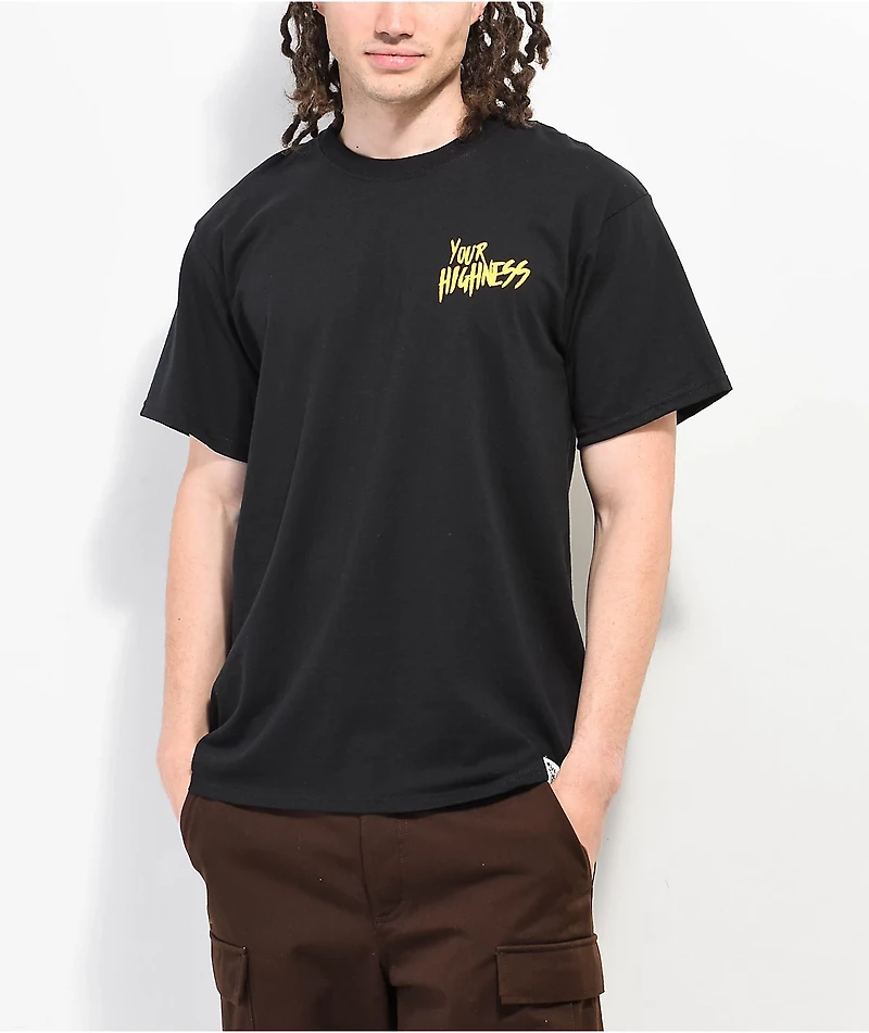 Your Highness Good Gas Gone Fast Black T-Shirt