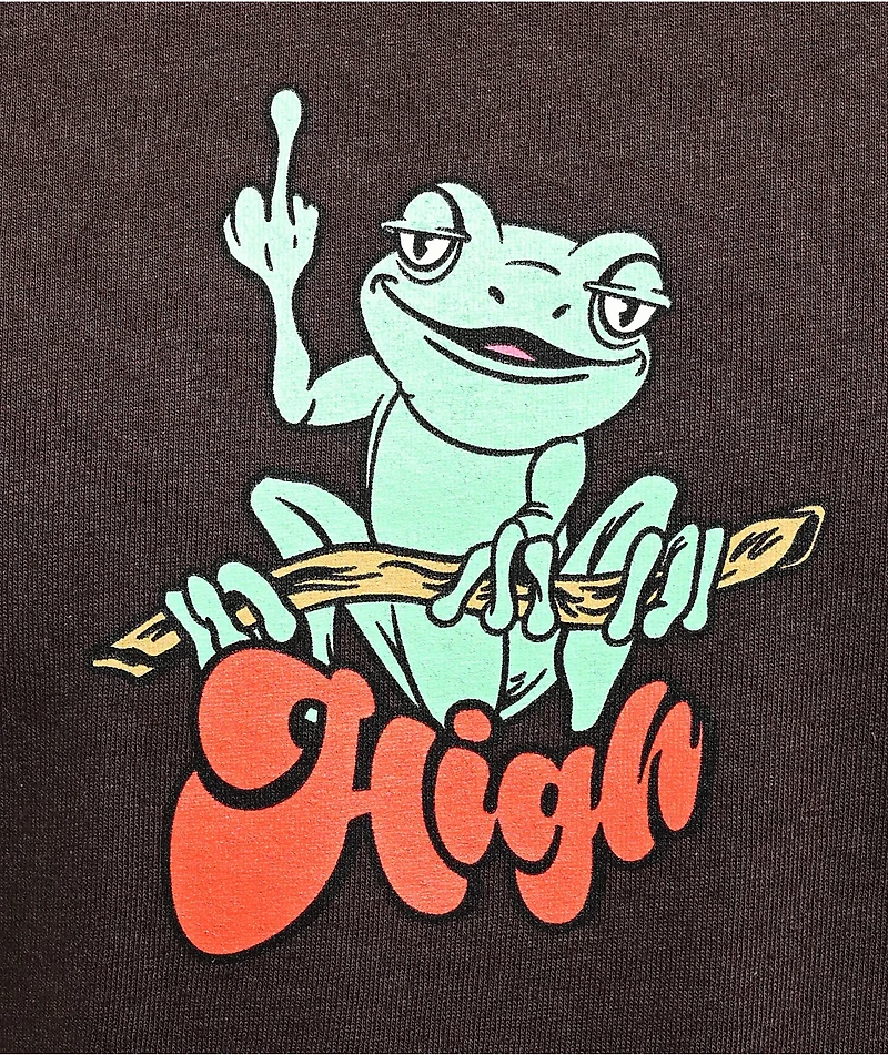 Your Highness Happy Toad Brown T-Shirt