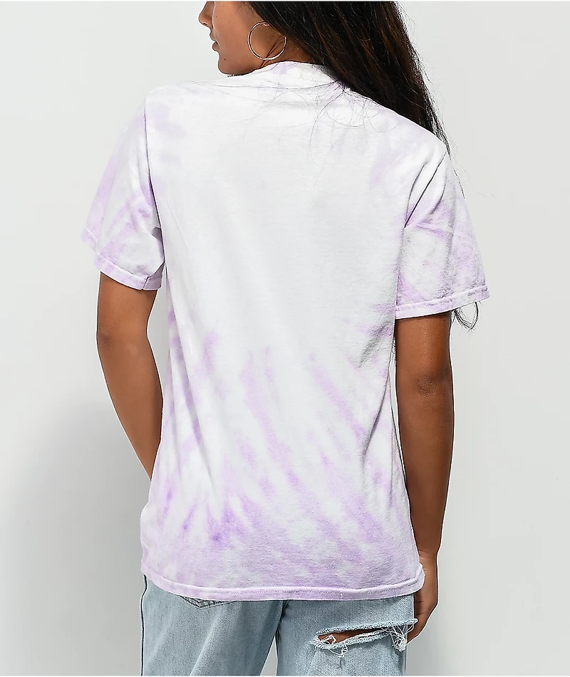Your Highness Head The Clouds Violet Tie Dye T-Shirt
