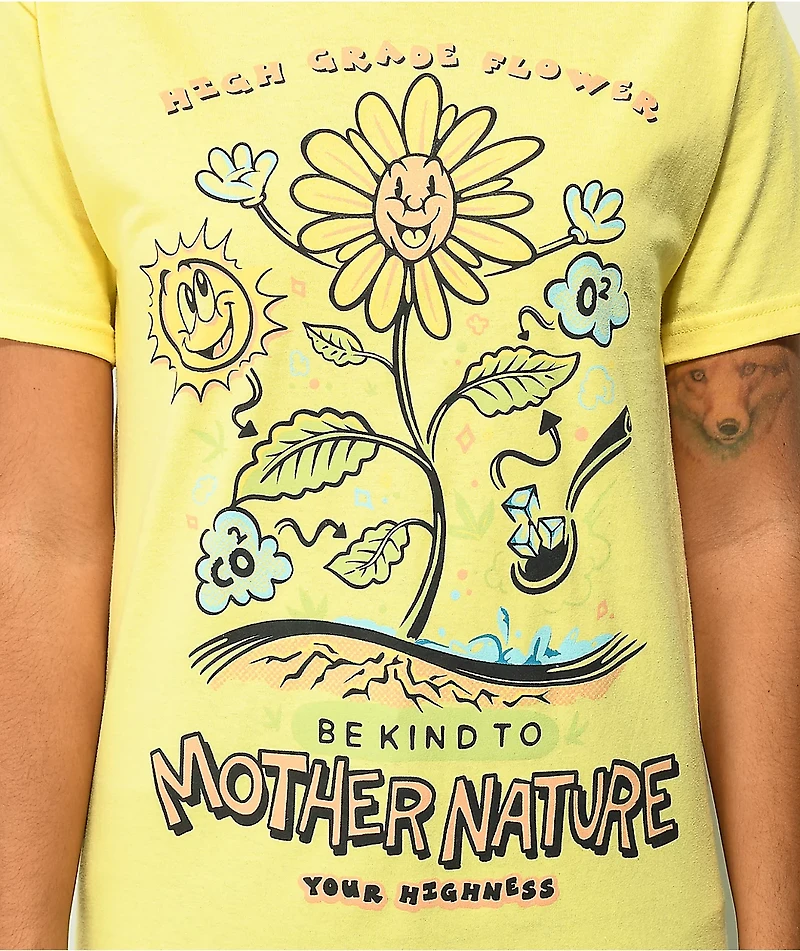 Your Highness High Grade Flower T-Shirt