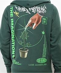 Your Highness Imagination Green Zip Hoodie