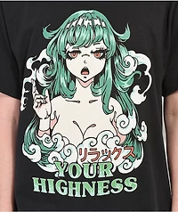 Your Highness LA Foggy Dreams Black T-Shirt