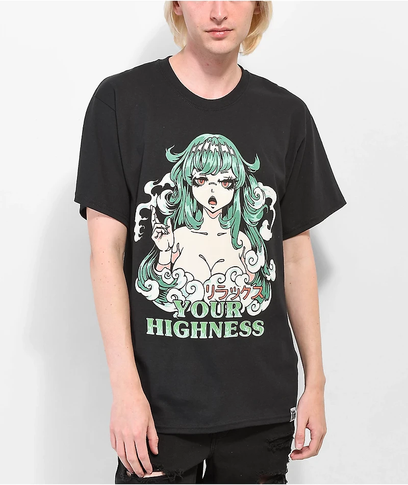 Your Highness LA Foggy Dreams Black T-Shirt