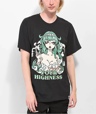 Your Highness LA Foggy Dreams Black T-Shirt