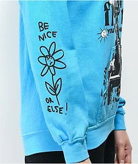 Your Highness Lawnmower Blue Hoodie