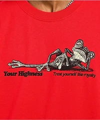 Your Highness Loungin Red T-Shirt