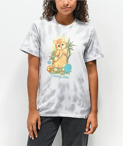 Your Highness Meowy Jane Grey Tie Dye T-Shirt