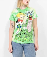 Your Highness Money Makin' Machine Green & Yellow Tie Dye T-Shirt
