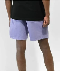 Your Highness Moon Tower Lavender Sweat Shorts