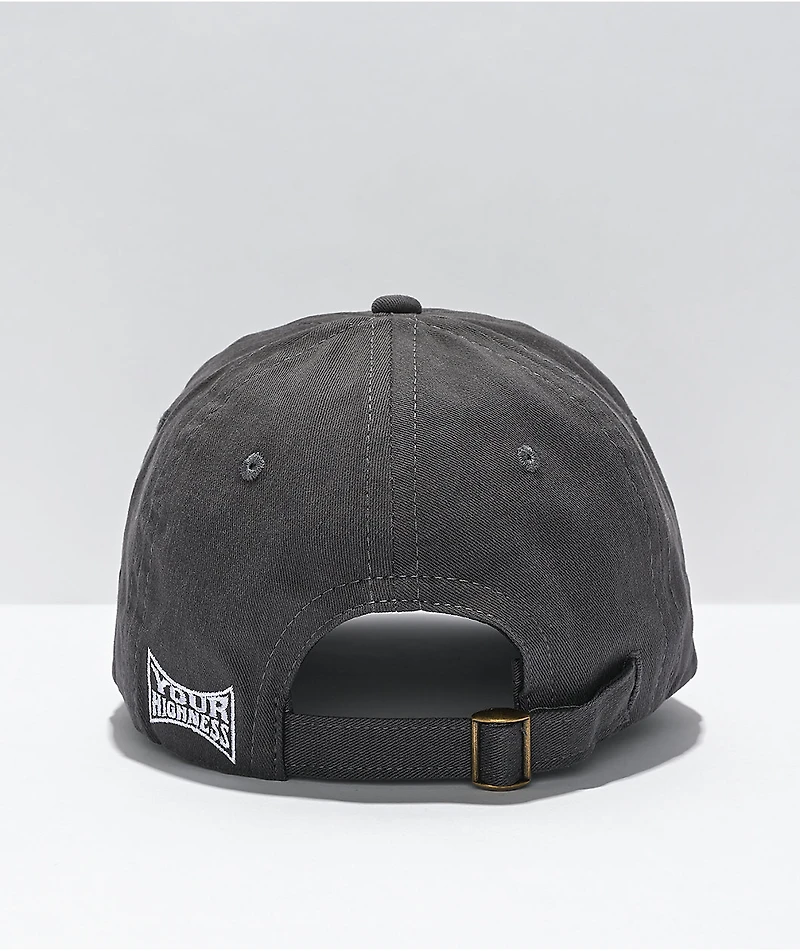 Your Highness Natural High Grey Strapback Hat
