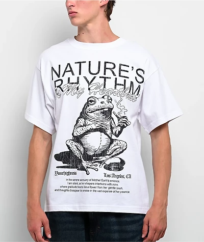 Your Highness Natures Rhythm White T-Shirt