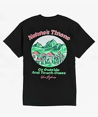 Your Highness Natures Throne Black T-Shirt