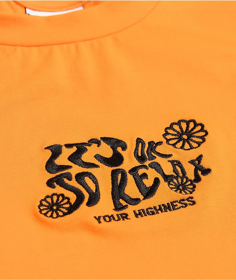 Your Highness Ok To Relax Crop Tank Top