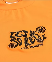 Your Highness Ok To Relax Crop Tank Top