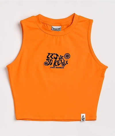 Your Highness Ok To Relax Crop Tank Top