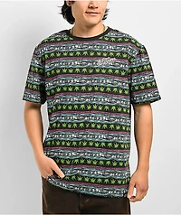 Your Highness Pipeline Stripe Knit T-Shirt