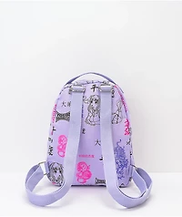 Your Highness Puff Puff Purple Mini Backpack