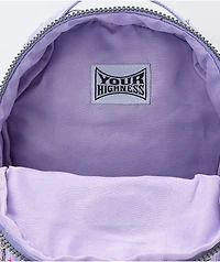 Your Highness Puff Puff Purple Mini Backpack